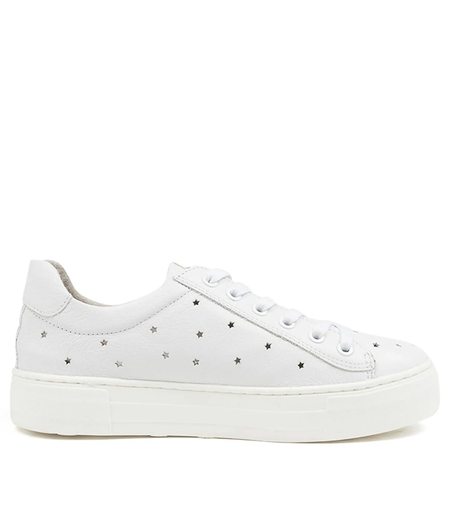 New Midas Shoes Fenny White Leather