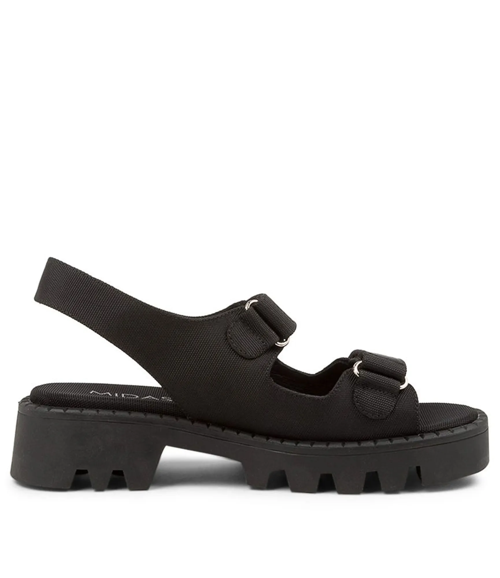 Cheap Midas Shoes Ferrus Black Canvas