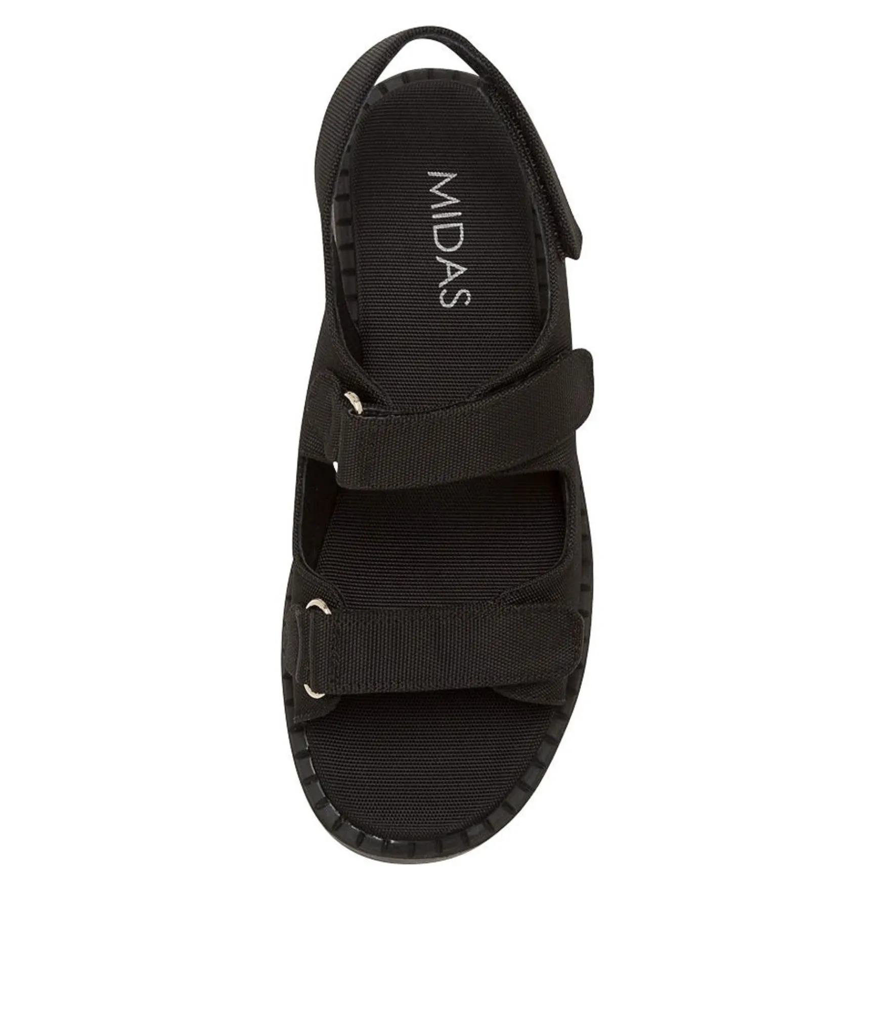 Cheap Midas Shoes Ferrus Black Canvas