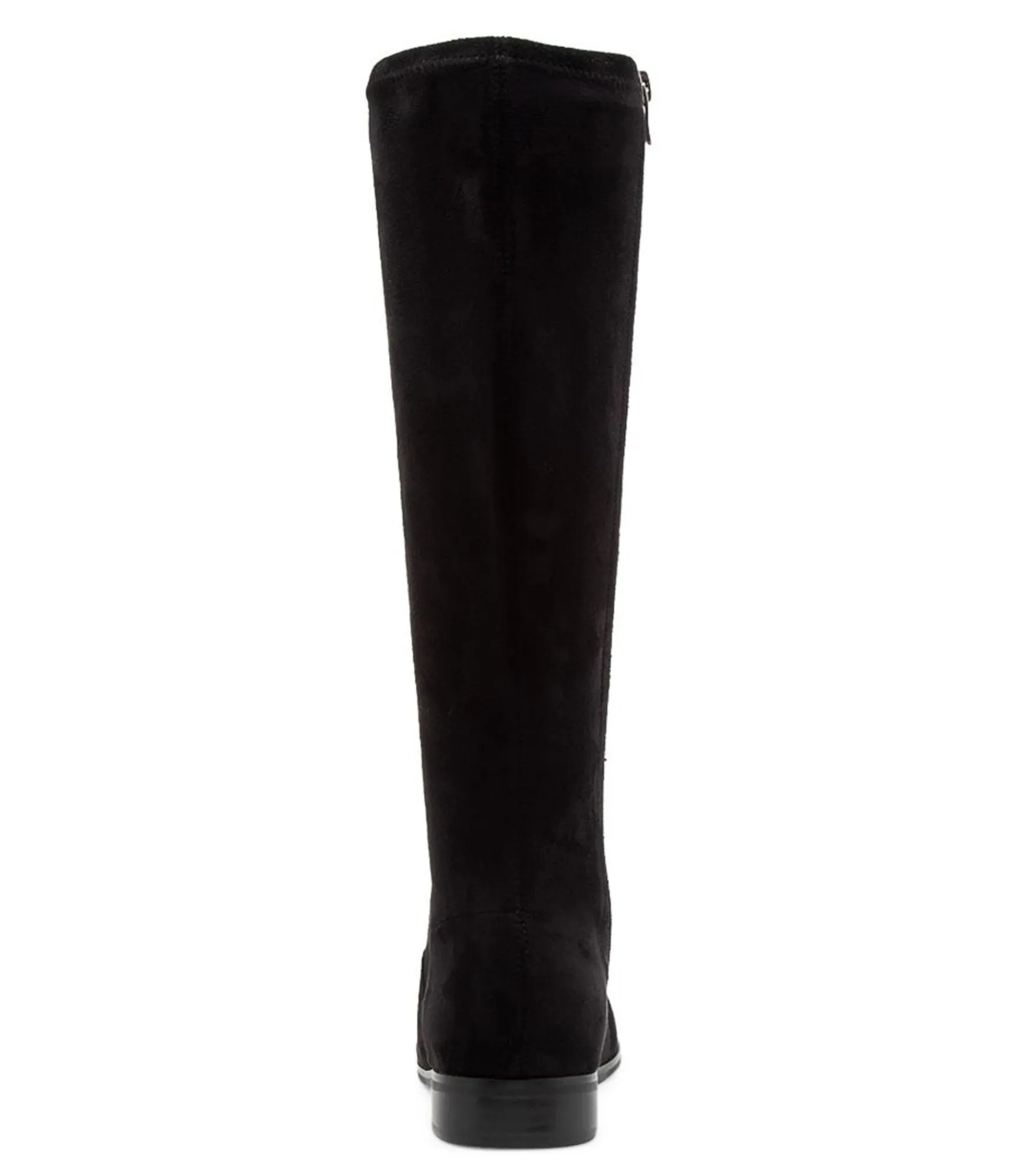 Online Midas Shoes Fiery Black Stretch Microsuede Knee High Boots