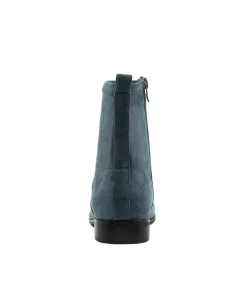 Online Midas Shoes Fillis Dk Denim Stretch Microsuede Ankle Boots