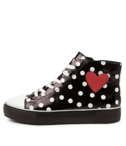 Shop Midas Shoes Flick Black&White Spot