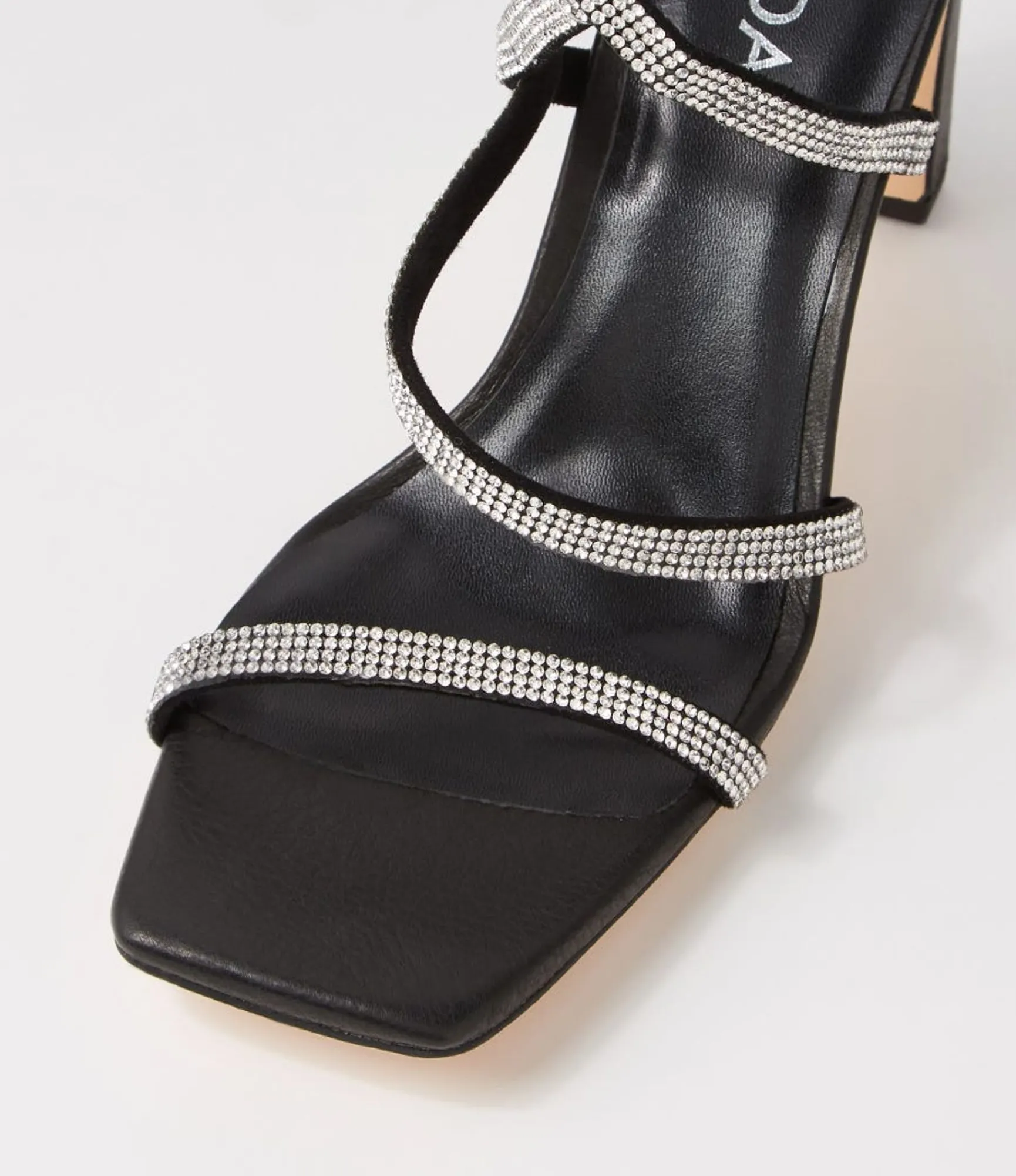 Best Sale Midas Shoes Flounder Black Silver Jewels Leather Sandals