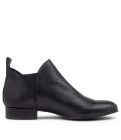 Cheap Midas Shoes Folli Black Leather Chelsea Boots Bh
