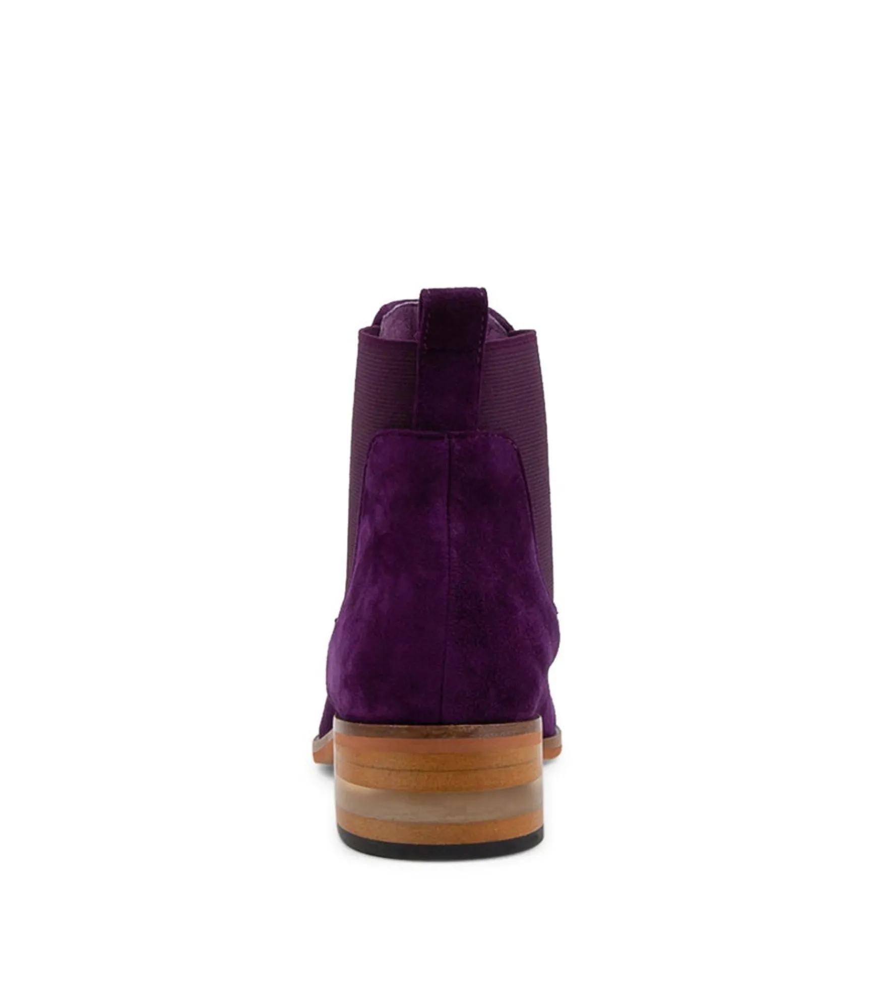 Hot Midas Shoes Foro Purple Suede Ankle Boots
