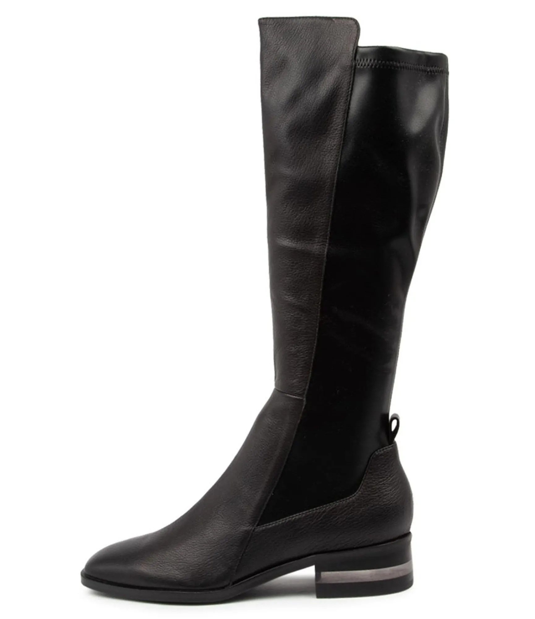 Best Sale Midas Shoes Fox Black Leather-Stretch
