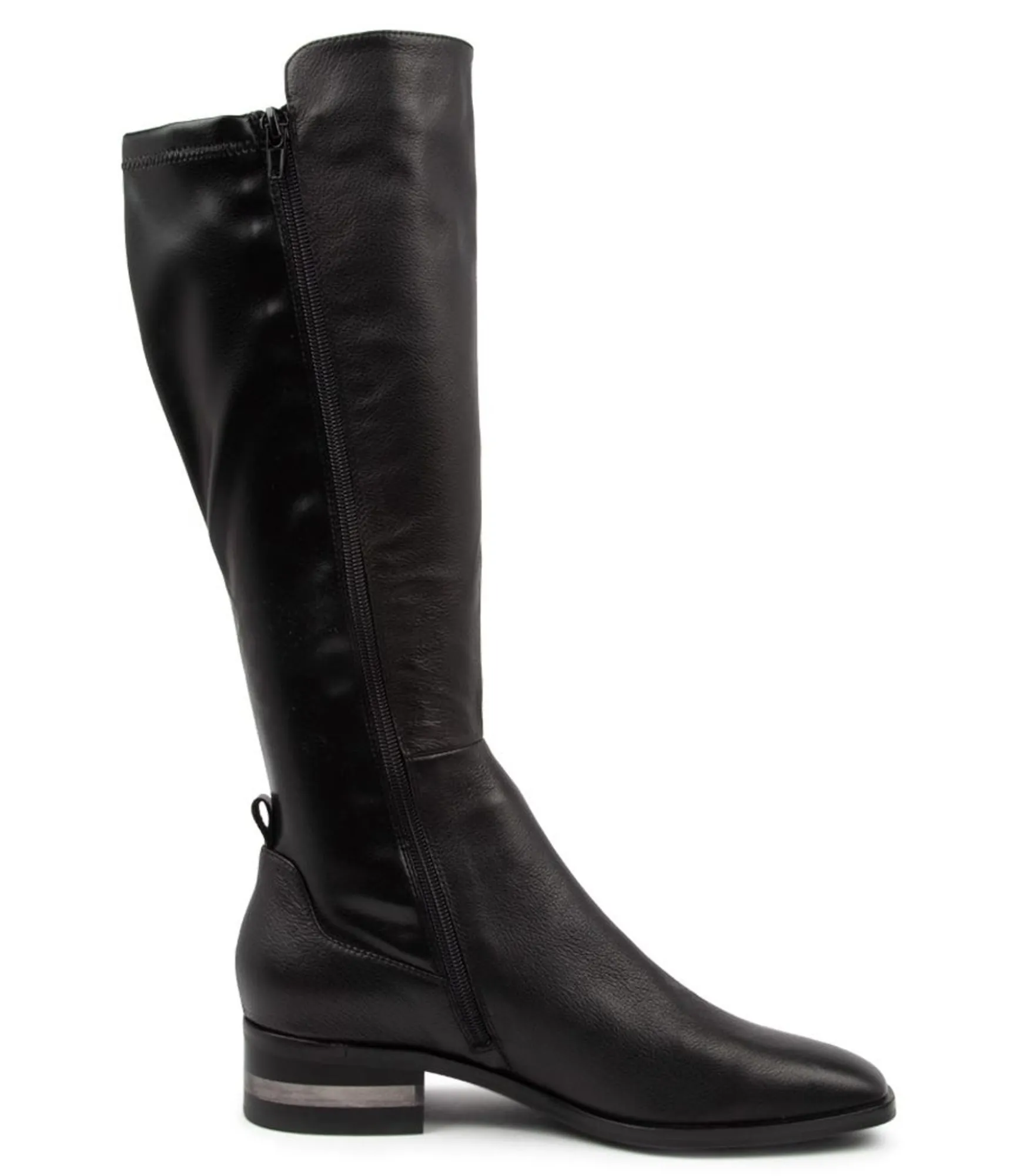 Best Sale Midas Shoes Fox Black Leather-Stretch