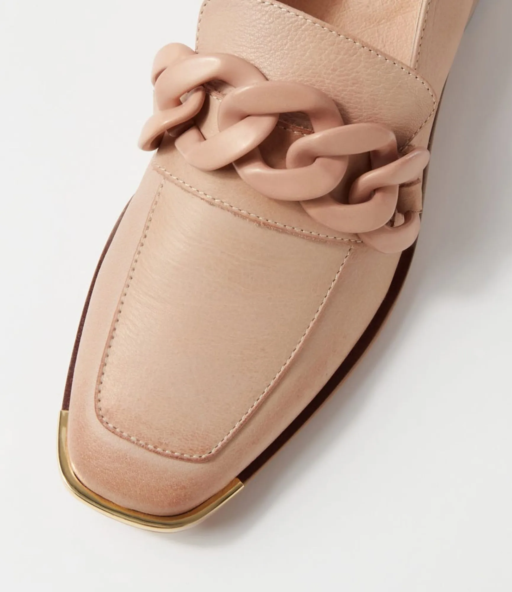 Best Sale Midas Shoes Freyah Nude Leather Heels