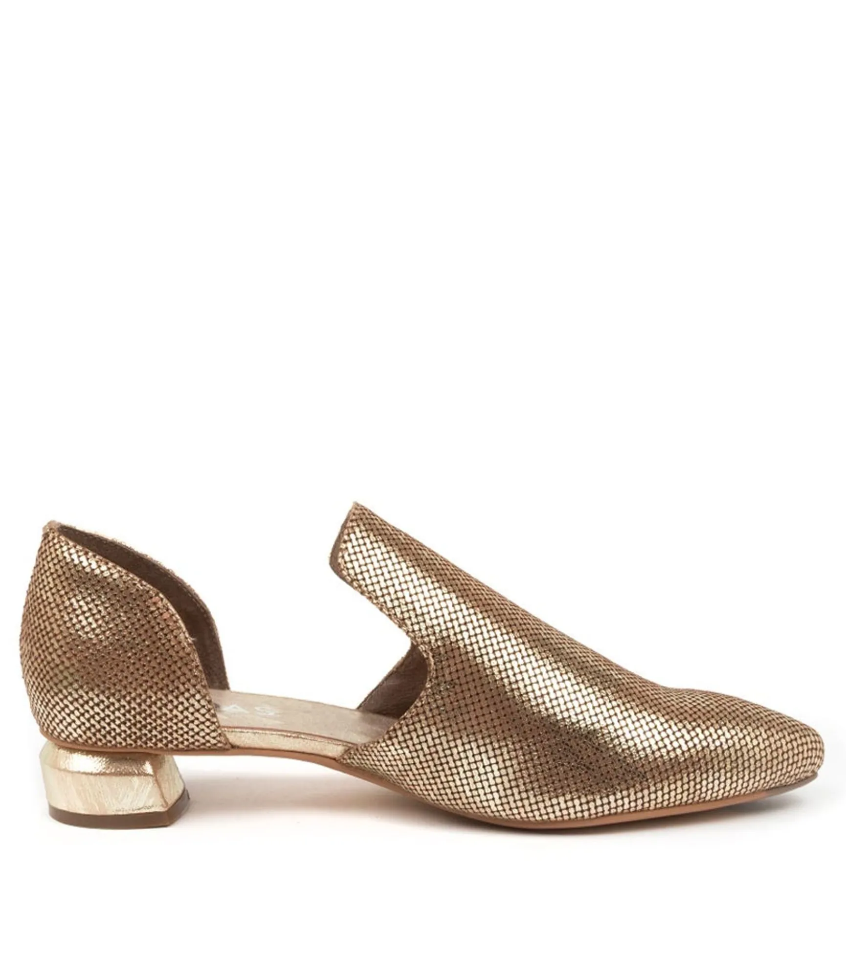 Discount Midas Shoes Fyre Old Gold Cut Leather