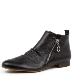 Best Midas Shoes Gabrielle Black Leather