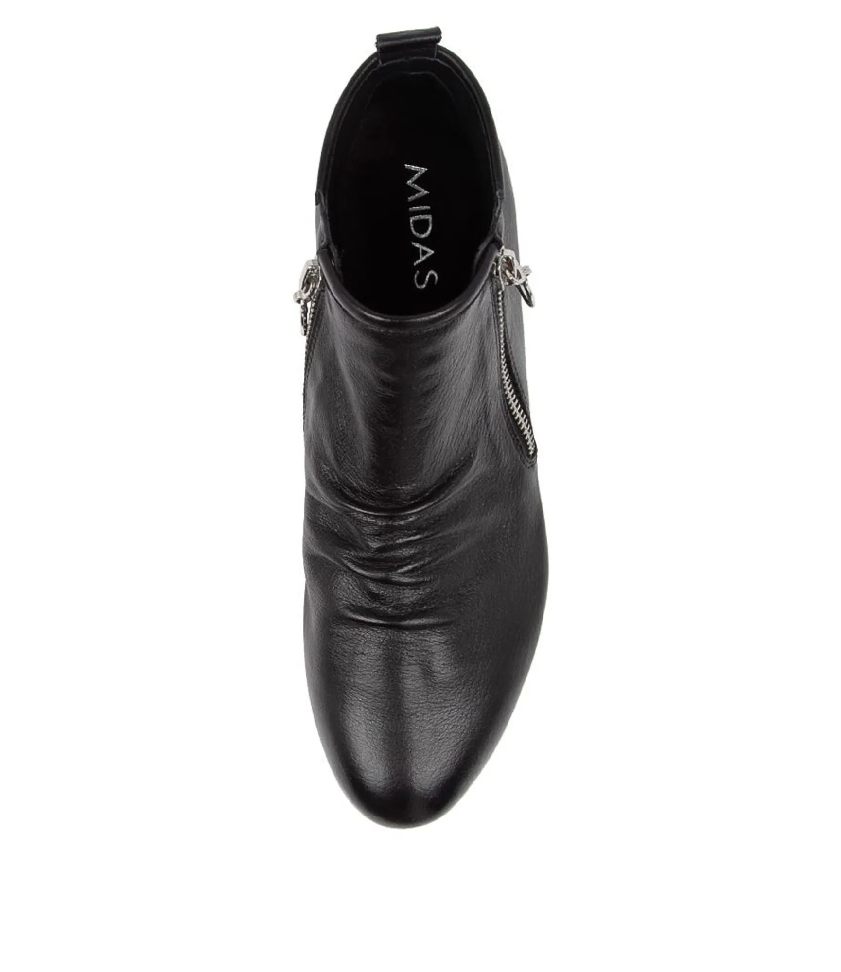 Best Midas Shoes Gabrielle Black Leather