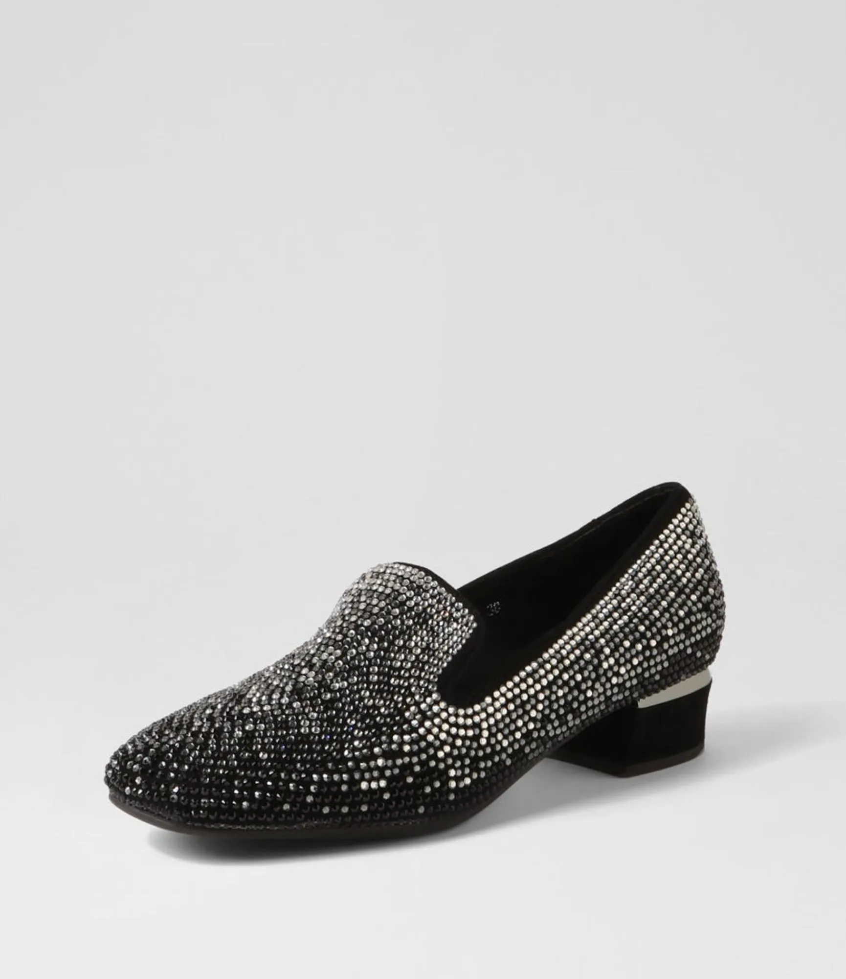 Online Midas Shoes Gallosh New Black Suede Heels