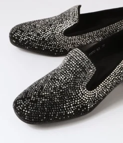 Online Midas Shoes Gallosh New Black Suede Heels