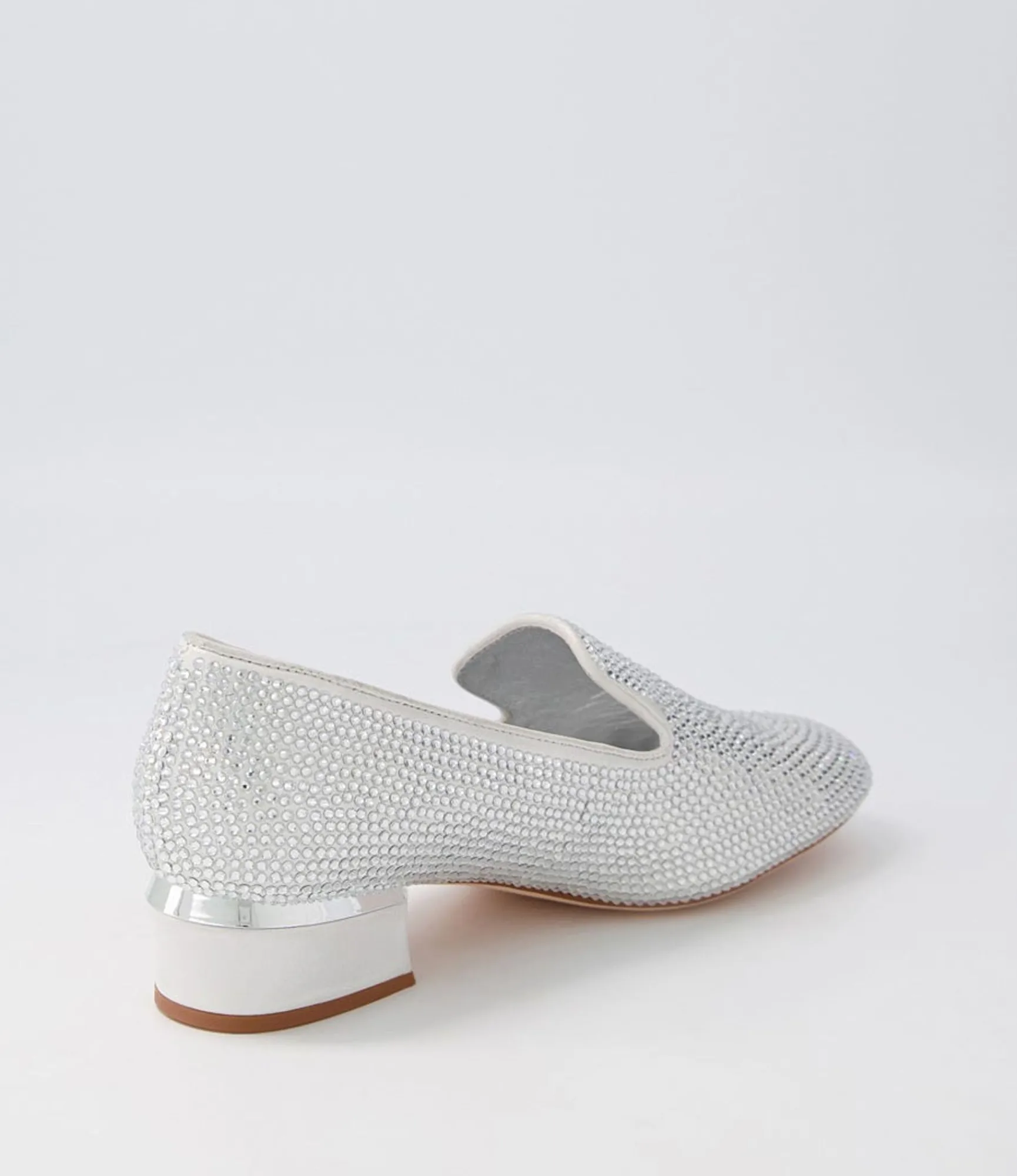 Sale Midas Shoes Gallosh Silver Shimmer Multi Heels