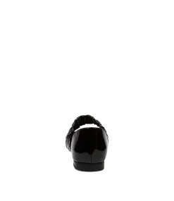 Flash Sale Midas Shoes Garfield Black Patent Leather Flat Shoes