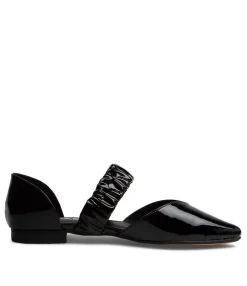 Flash Sale Midas Shoes Garfield Black Patent Leather Flat Shoes