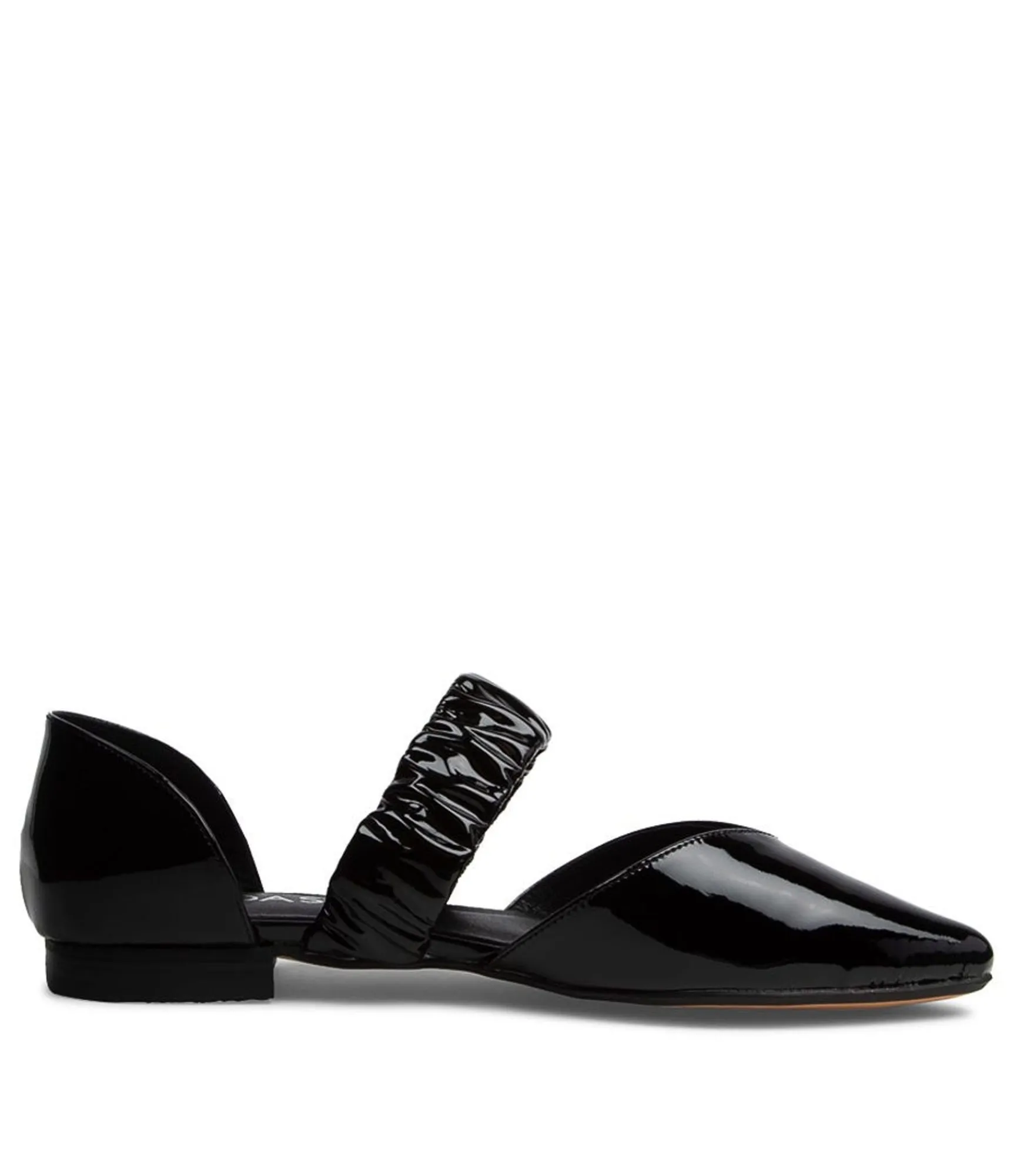 Flash Sale Midas Shoes Garfield Black Patent Leather Flat Shoes