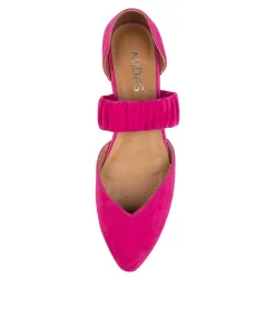 Sale Midas Shoes Garfield Fuchsia Suede