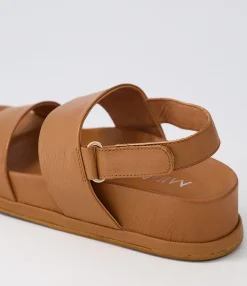 Flash Sale Midas Shoes Gea Tan Leather Sandals