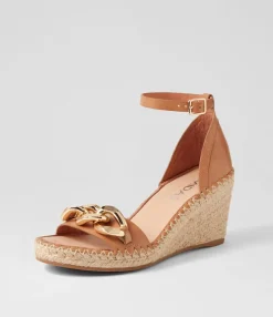 Cheap Midas Shoes Geysi Tan Natural Rope Leather Sandals