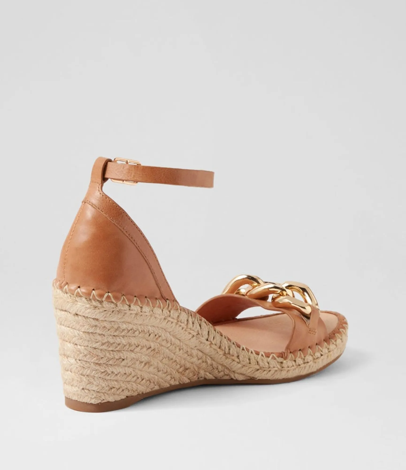 Cheap Midas Shoes Geysi Tan Natural Rope Leather Sandals