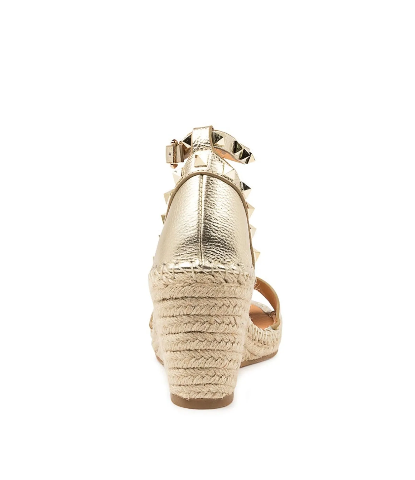 Clearance Midas Shoes Gigi Pale Gold Leather