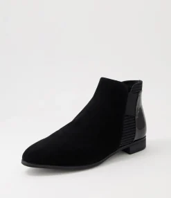 Cheap Midas Shoes Gildred Black Mix Chelsea Boots