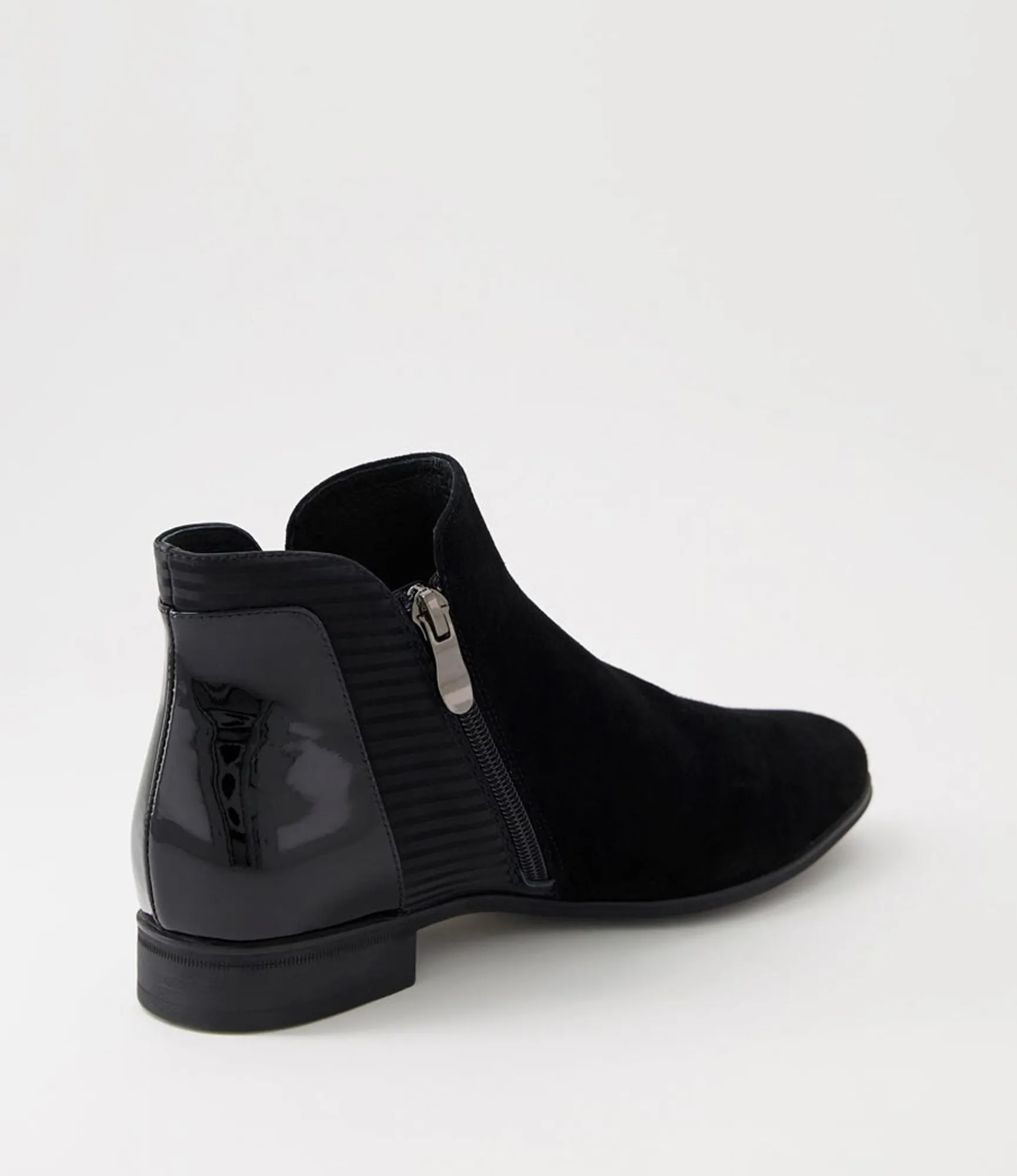 Cheap Midas Shoes Gildred Black Mix Chelsea Boots