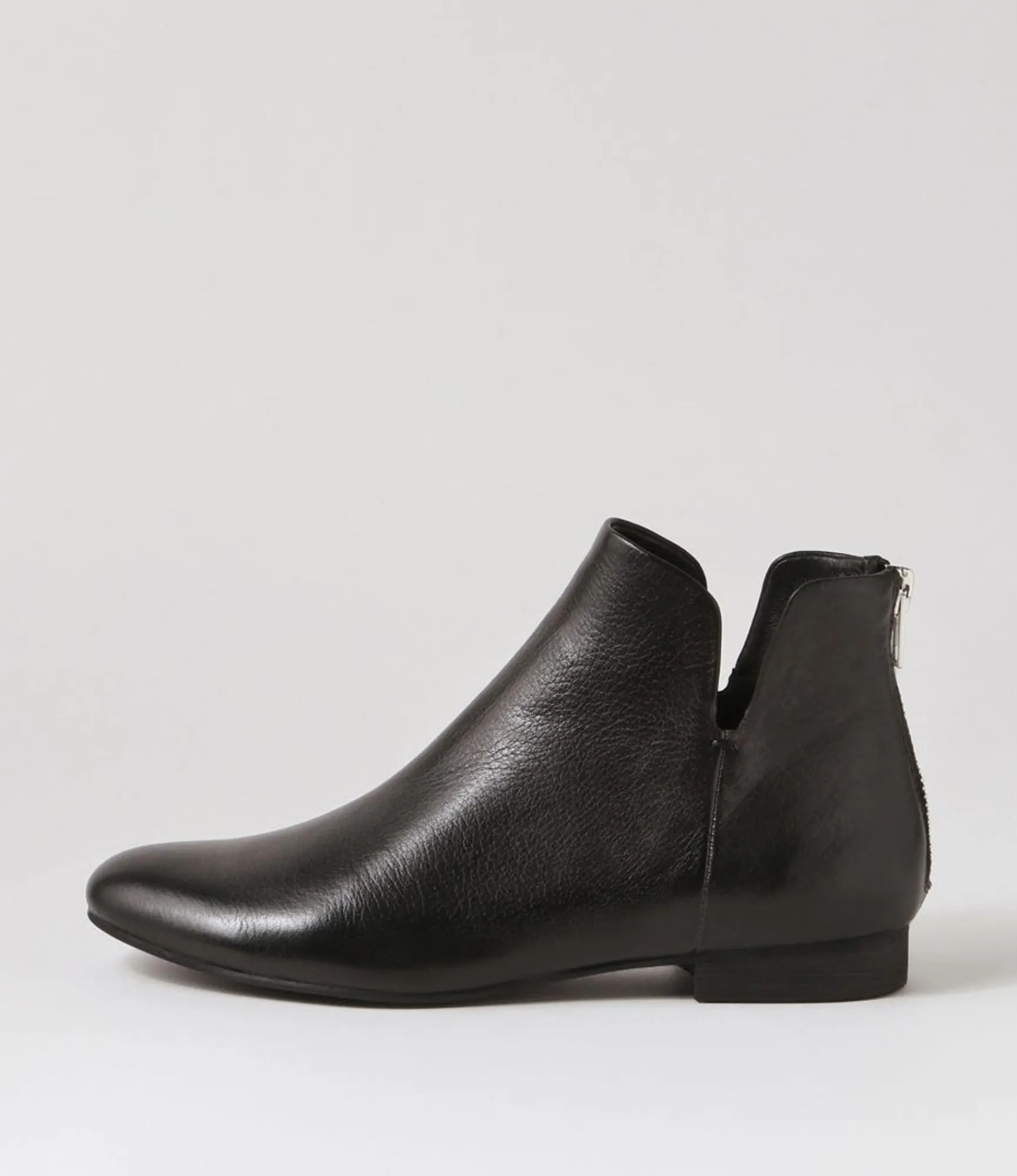 Best Midas Shoes Gipps Black Leather Ankle Boots
