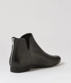 Best Midas Shoes Gipps Black Leather Ankle Boots