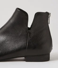 Best Midas Shoes Gipps Black Leather Ankle Boots