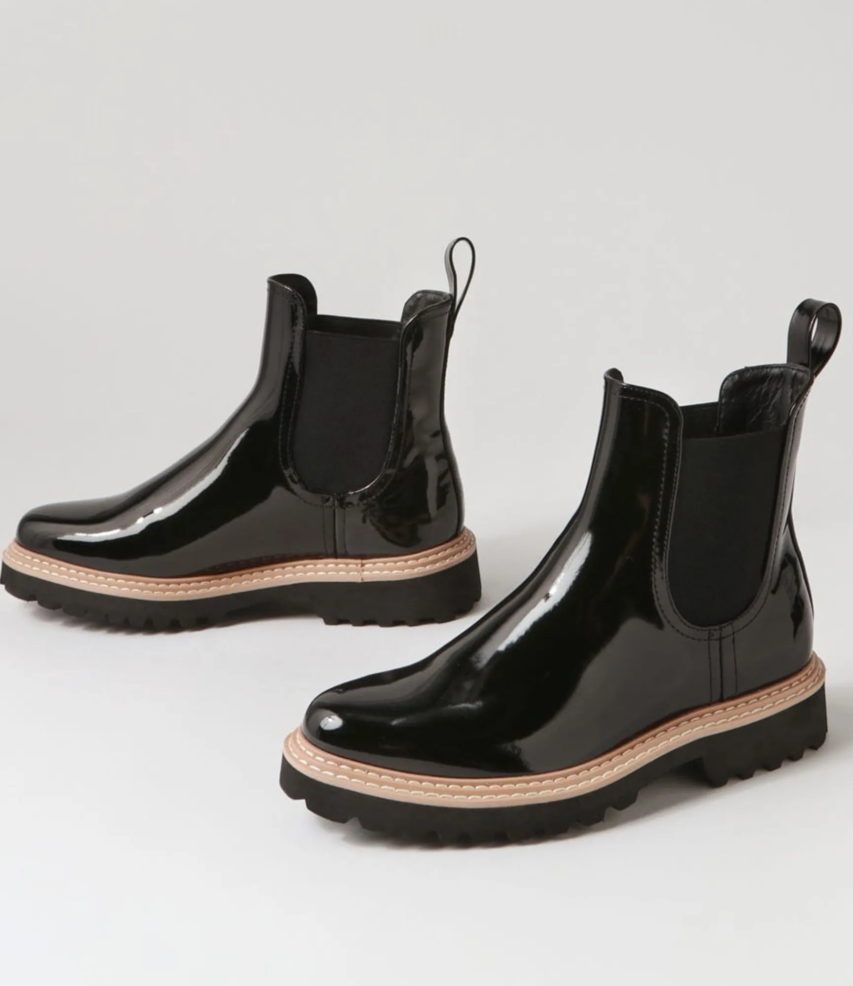 Cheap Midas Shoes Gools Black Gumboots
