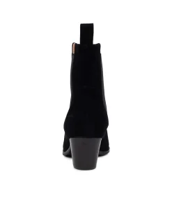Shop Midas Shoes Grasp Black Suede Chelsea Boots Bh