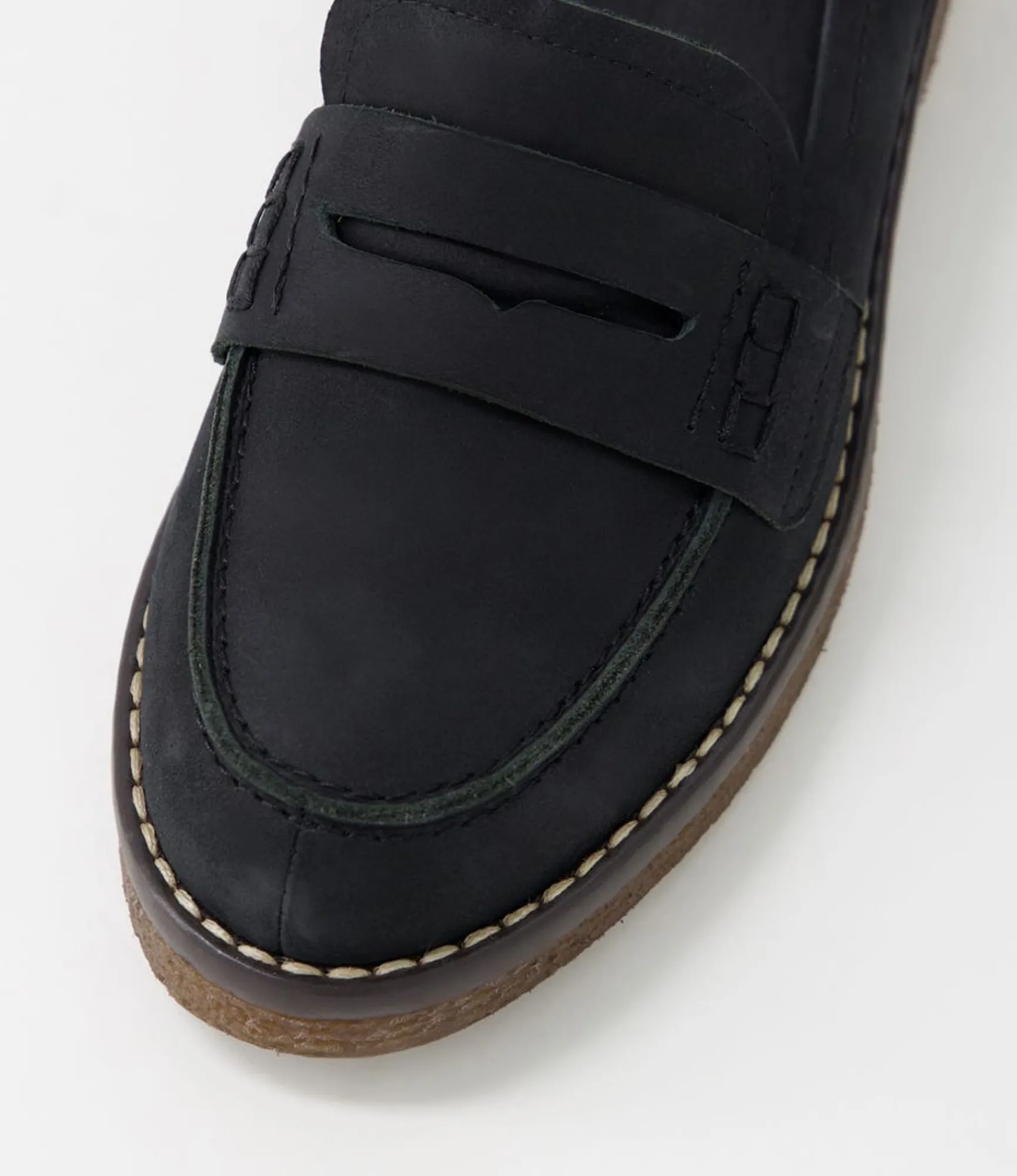 Online Midas Shoes Gulfie Black Leather Loafers