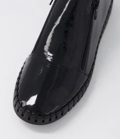 Flash Sale Midas Shoes Habble Black Patent Leather Sneakers
