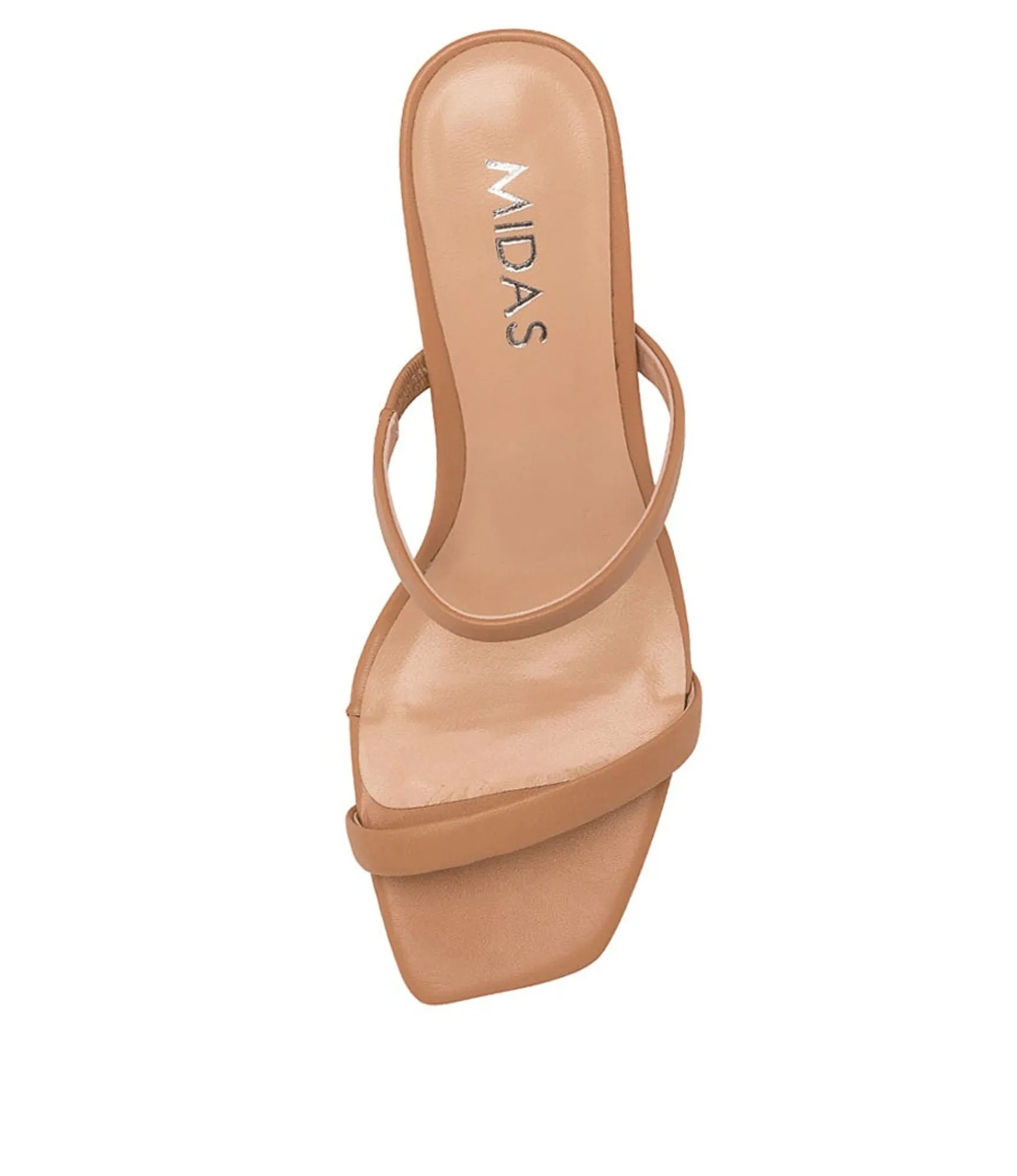 Fashion Midas Shoes Hail Dk Nude Leather