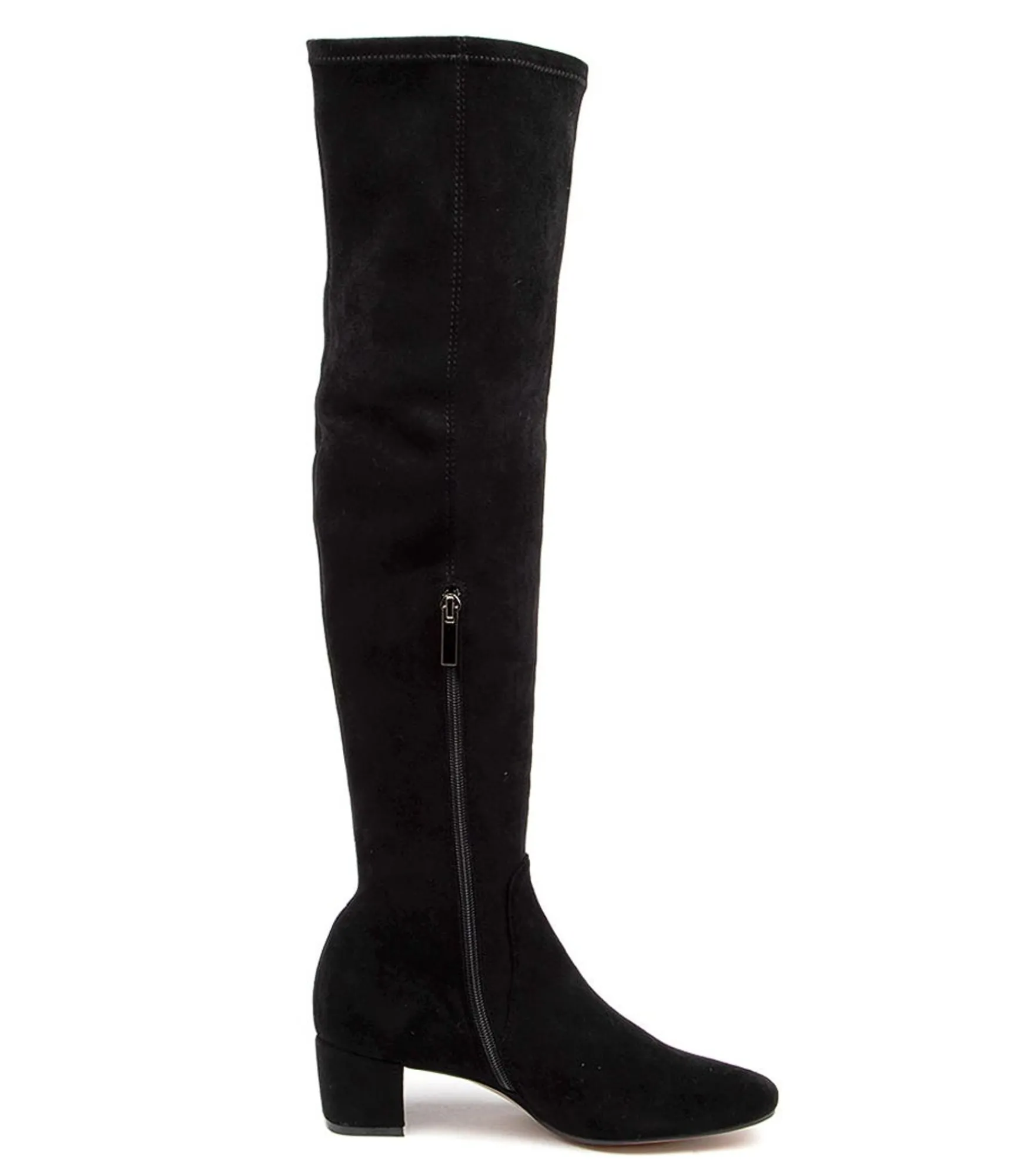 Fashion Midas Shoes Harpest Black Microsuede