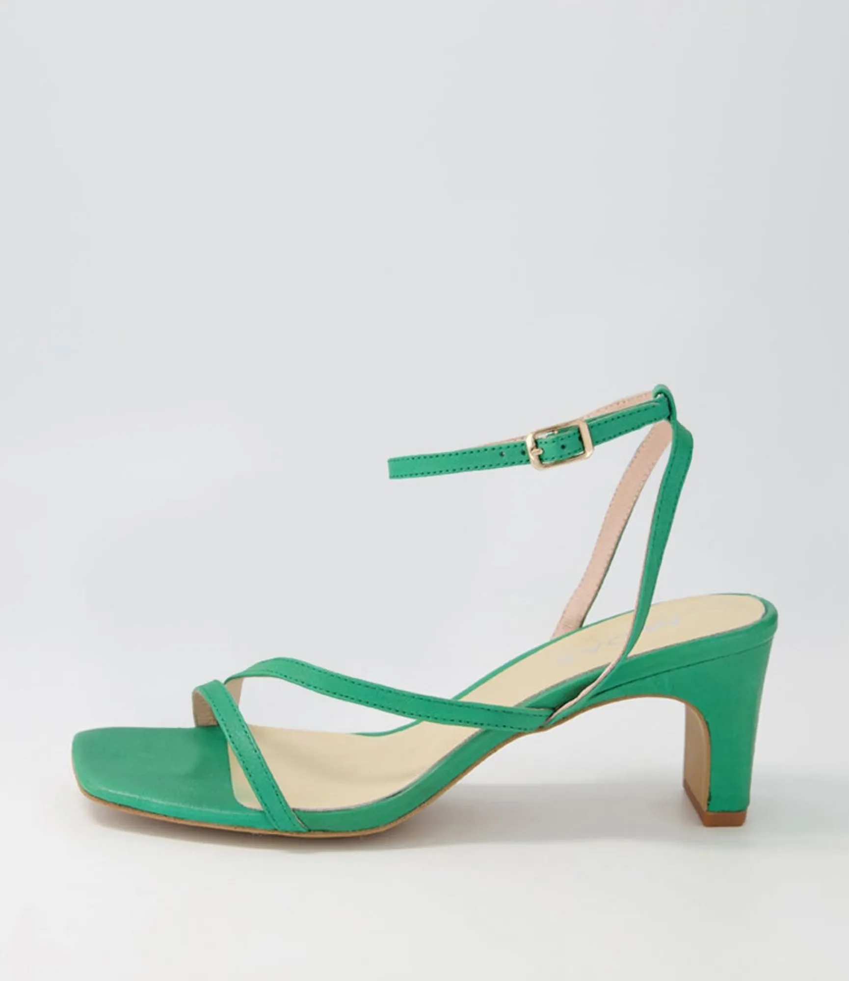 Cheap Midas Shoes Hasta Emerald Leather Sandals