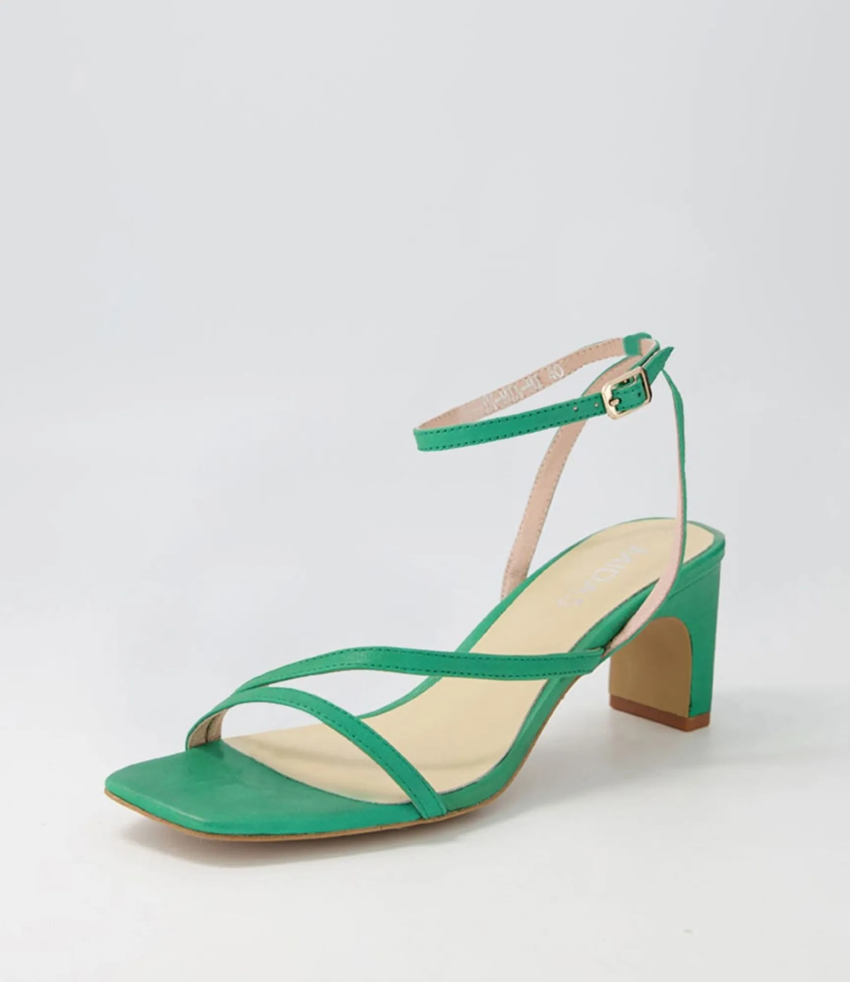 Cheap Midas Shoes Hasta Emerald Leather Sandals