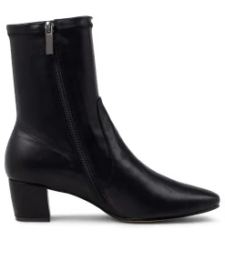 Online Midas Shoes Heidi New Black Ankle Boots