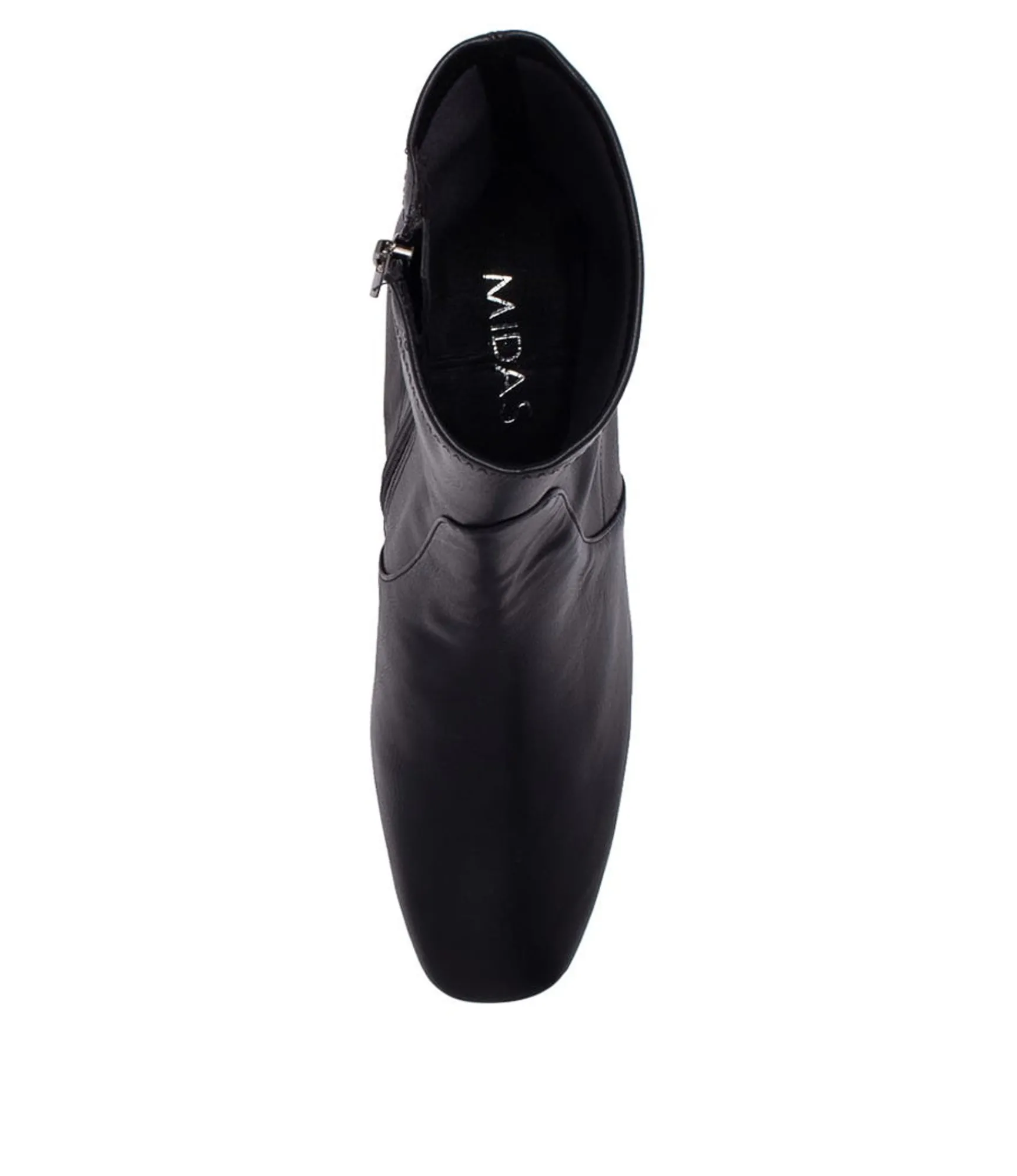 Online Midas Shoes Heidi New Black Ankle Boots