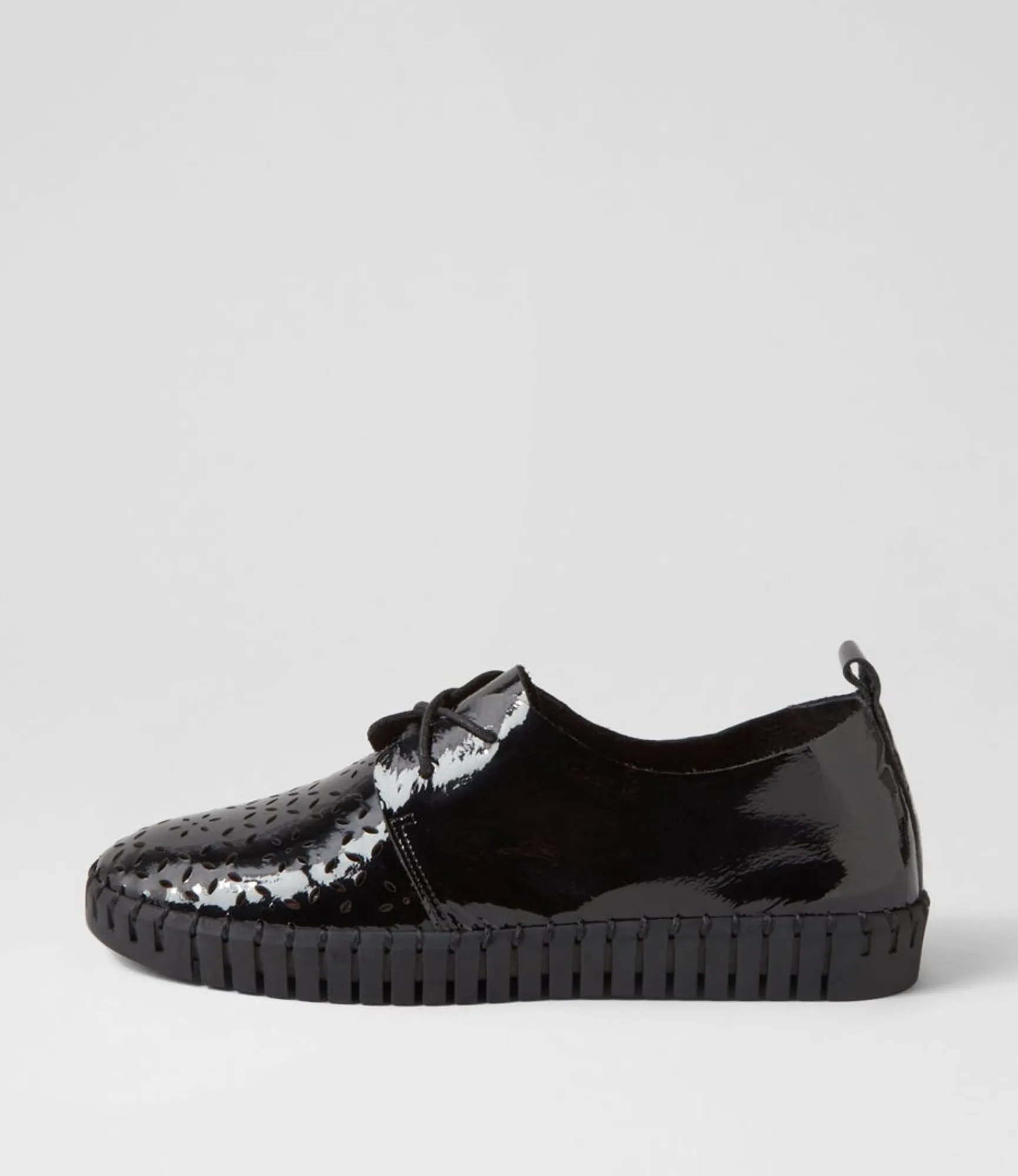 Best Sale Midas Shoes Hexxie Black Patent Leather Sneakers