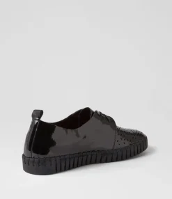 Best Sale Midas Shoes Hexxie Black Patent Leather Sneakers