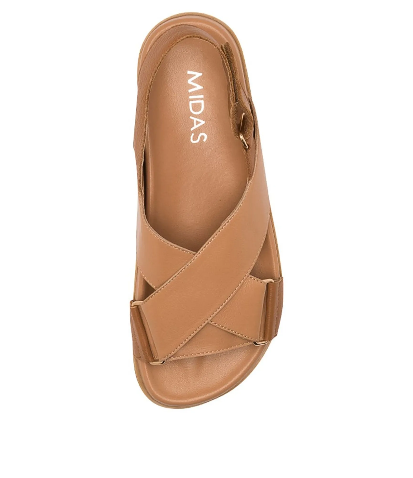 Flash Sale Midas Shoes Howlow Mi Caramel Dk Tan Leather