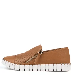 Online Midas Shoes Hunch Dk Tan Leather