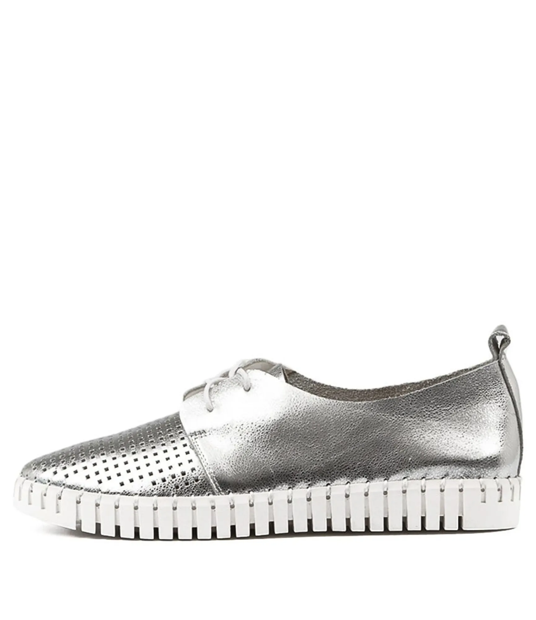Hot Midas Shoes Husto Silver Leather