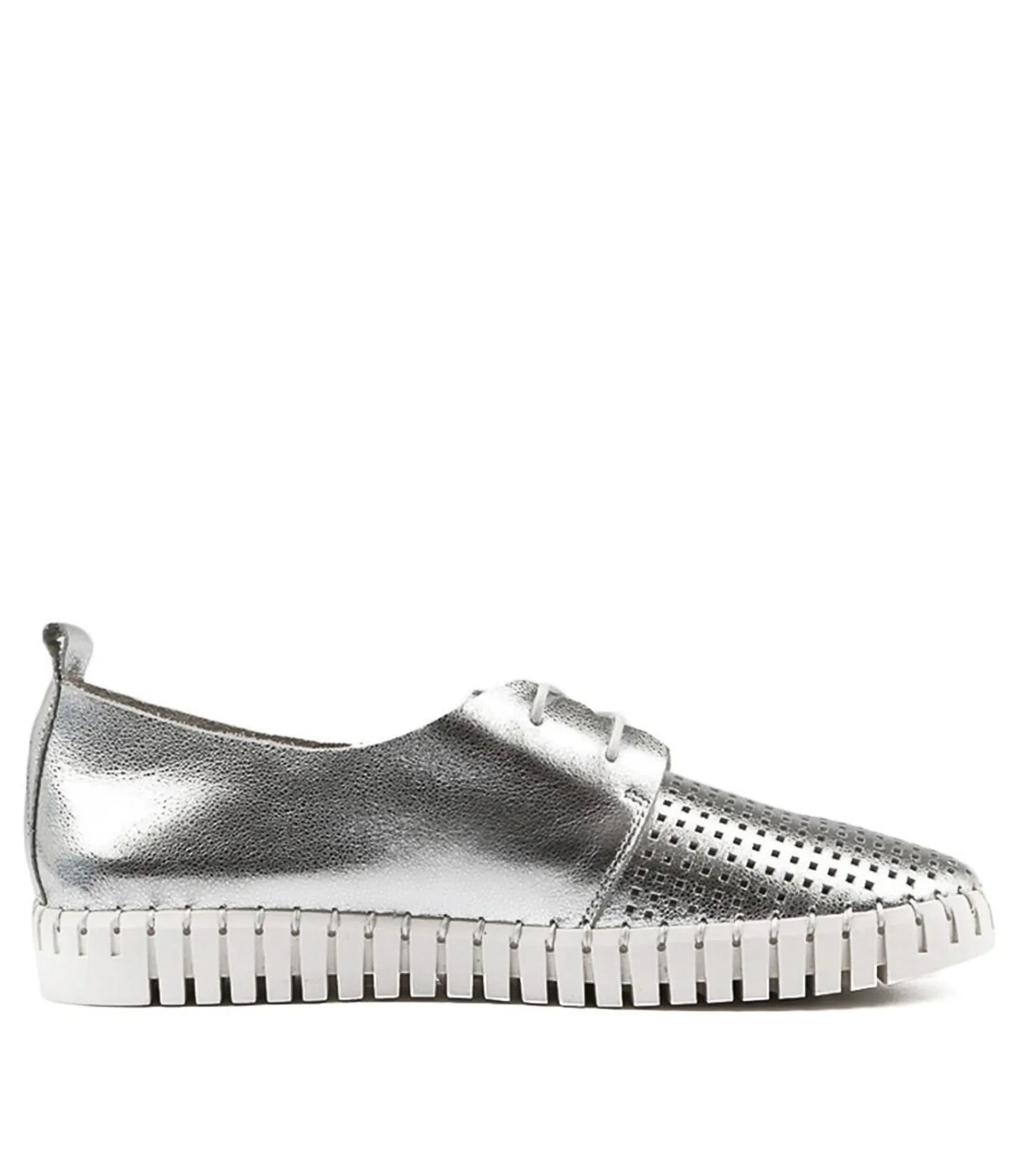 Hot Midas Shoes Husto Silver Leather