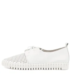 Clearance Midas Shoes Husto White Leather