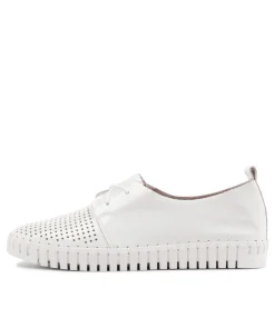 Outlet Midas Shoes Husto White Patent Leather Sneakers Ws