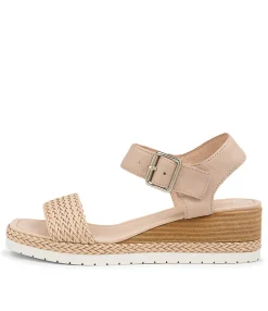 Discount Midas Shoes Imara Nude Weave-Leather